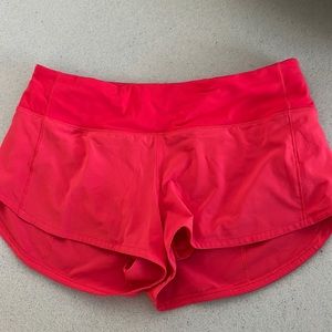 Lululemon speed up shorts 2.5